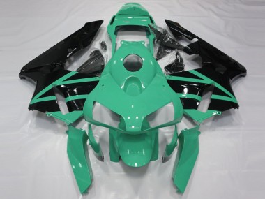 Acheter Carénages Moto Honda CBR600RR 2003-2004 - Vert Menthe Noir Brillant