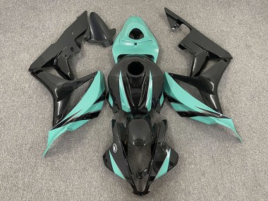 Acheter Carénages Moto Honda CBR600RR 2007-2008 - Vert Menthe Noir Brillant