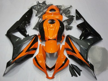 Acheter Carénages Moto Honda CBR600RR 2007-2008 - Orange Gris Noir Brillant
