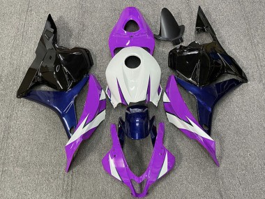 Acheter Carénages Moto Honda CBR600RR 2009-2012 - Blanc Violet Bleu Noir Brillant