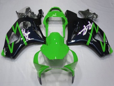 Acheter Kits Carénage Moto Honda CBR954RR 2002-2003 - Vert Noir Brillant