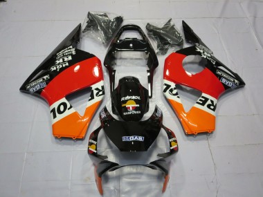 Acheter Carénages Moto Honda CBR954RR 2002-2003 - Orange Blanc Rouge Noir Repsol