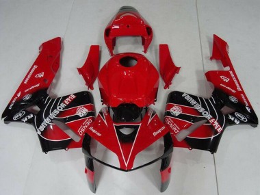 Acheter Kit Carénages Moto Honda CBR600RR 2005-2006 - Rouge Noir