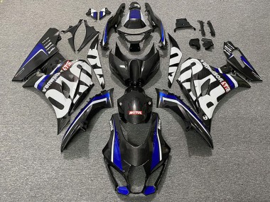 Acheter Carénages Moto Suzuki GSXR 1000 2017-2024 - Fibre de Carbone Style Bleu