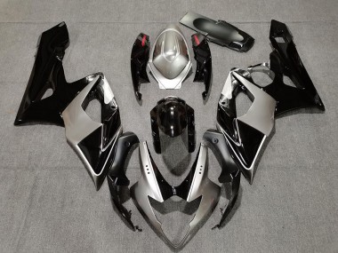 Acheter Carénages Moto Suzuki GSXR 1000 2005-2006 - Argent Noir Rouge