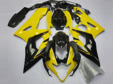 Acheter Carénages Moto Suzuki GSXR 1000 2005-2006 - Jaune Noir Brillant