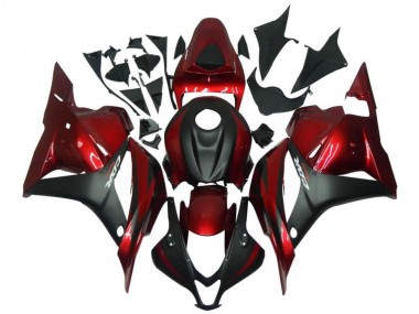 Acheter Carénages Moto Honda CBR600RR 2009-2012 - Rouge Noir Mat