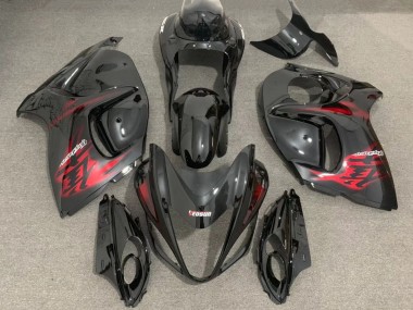 Acheter Carénages Moto Suzuki GSXR 1300 2008-2020 - Noir Brillant Rouge