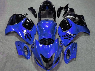 Acheter Carénages Moto Suzuki GSXR 1300 2008-2020 - Bleu Brillant Noir