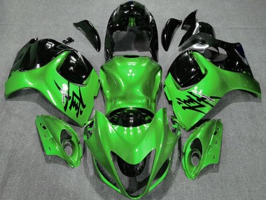 Acheter Carénages Moto Suzuki GSXR 1300 2008-2020 - Vert Brillant Noir