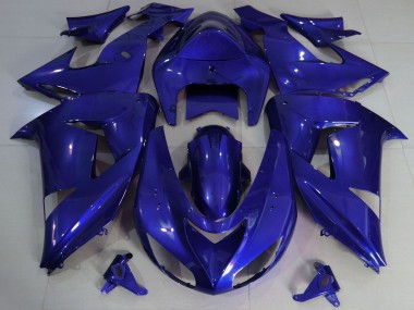 Acheter Carénages Moto Kawasaki ZX10R 2006-2007 - Bleu Foncé