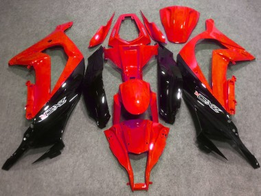 Acheter Carénages Moto ABS Kawasaki ZX10R 2016-2020 - Rouge Noir Brillant