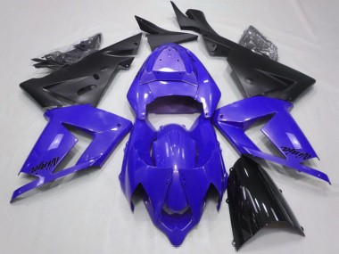 Acheter Carénages Moto Kawasaki ZX10R 2004-2005 - Bleu Perle Noir