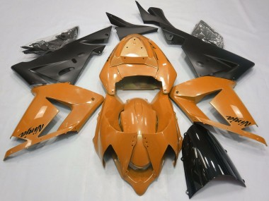 Acheter Carénages Moto Kawasaki ZX10R 2004-2005 - Orange Perle Noir