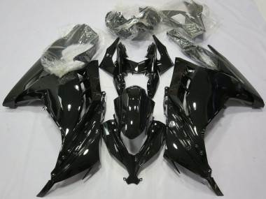 Acheter Carénages Moto Kawasaki Ninja 300 2013-2017 - Noir Brillant