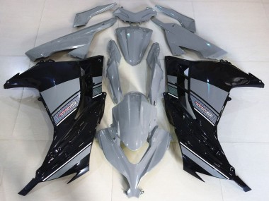 Acheter Carénages Moto Kawasaki Ninja 300 2013-2017 - Nardo Gris Noir