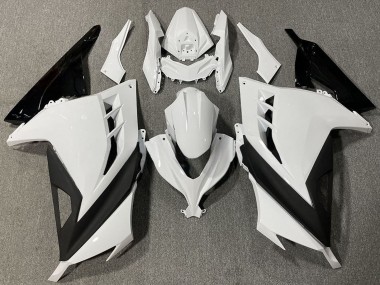 Acheter Carénages Moto Kawasaki Ninja 300 2013-2017 - Blanc Noir