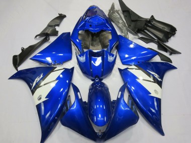 Acheter Carénages Moto Yamaha R1 2012-2014 - Bleu Blanc