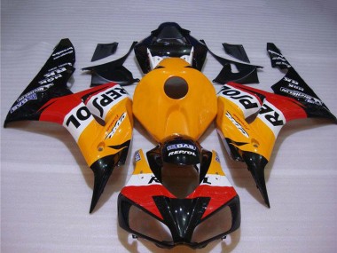 Acheter Kits Carénage Moto ABS Honda CBR1000RR 2004-2005 - Orange Blanc Rouge Noir Brillant Repsol