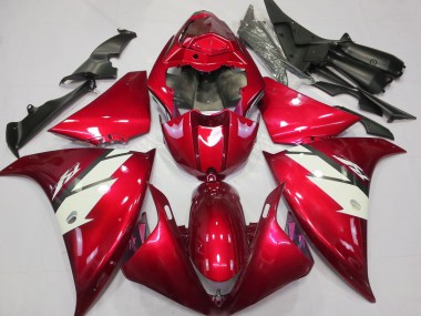 Acheter Carénages Moto Yamaha R1 2012-2014 - Rouge Blanc