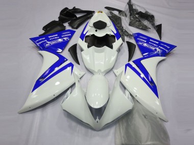 Acheter Carénages Moto Yamaha R1 2012-2014 - Blanc Bleu
