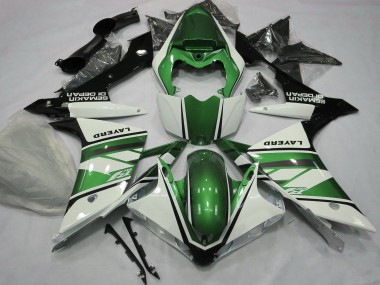 Acheter Carénages Moto Yamaha R1 2007-2008 - Blanc Vert Noir
