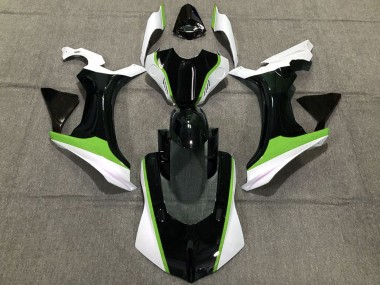 Acheter Carénages Moto Yamaha R1 2015-2019 - Blanc Vert Noir Brillant
