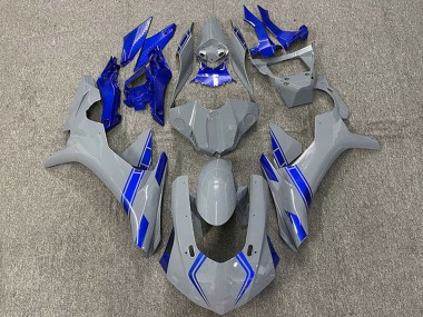Acheter Carénages Moto Yamaha R1 2015-2019 - Nardo Gris Bleu