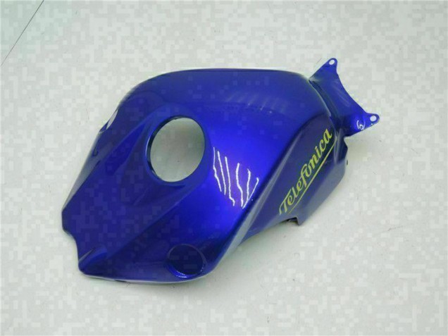 Carénages Moto Honda CBR1000RR 2008-2011 - Bleu Jaune Vert MoviStar Castrol