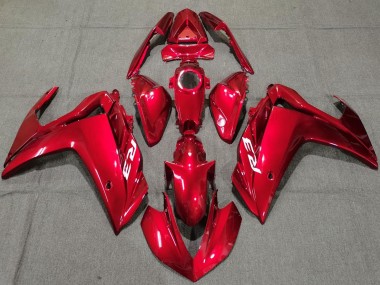 Acheter Carénages Moto Yamaha R3 2015-2018 - Rouge Brillant