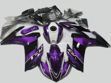 Acheter Carénage Moto Yamaha R3 2015-2018 - Violet Blanc Noir Brillant