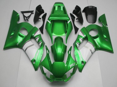 Acheter Carénages Moto Yamaha R6 1998-2002 - Vert Blanc