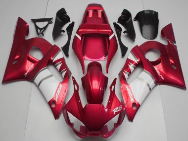 Acheter Carénages Moto Yamaha R6 1998-2002 - Rouge Blanc