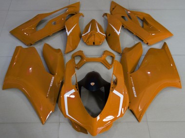 Acheter Carénages Moto Ducati 1199 2011-2014 - Brun Blanc