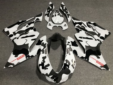 Acheter Carénages Moto Ducati 899 2011-2014 - Blanc Noir Camouflage