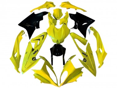 Acheter Carénages Moto BMW S1000RR 2009-2014 - Jaune Noir Brillant HP