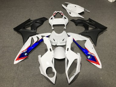 Acheter Carénages Moto BMW S1000RR 2009-2014 - Blanc Rouge Bleu Noir Mat
