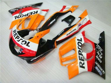 Acheter Carénage Moto Honda CBR600 F3 1995-1996 - Orange Blanc Rouge Noir Brillant Repsol
