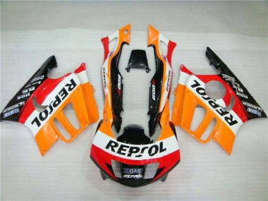 Acheter Carénage Moto Honda CBR600 F3 1995-1996 - Orange Blanc Rouge Noir Brillant Repsol