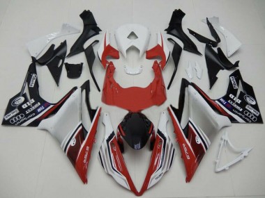 Acheter Carénages Moto Triumph Daytona 675 2013-2016 - Blanc Rouge Argent Noir Brillant