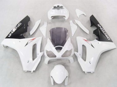 Acheter Carénages Moto Triumph Daytona 675 2006-2008 - Blanc Noir Brillant