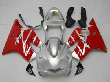 Acheter Kits Carénages Moto Honda CBR600 F4i 2001-2003 - Argent Rouge