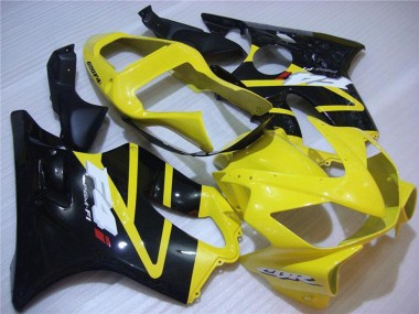 Acheter Carénage Moto Honda CBR600 F4i 2001-2003 - Jaune Noir Brillant