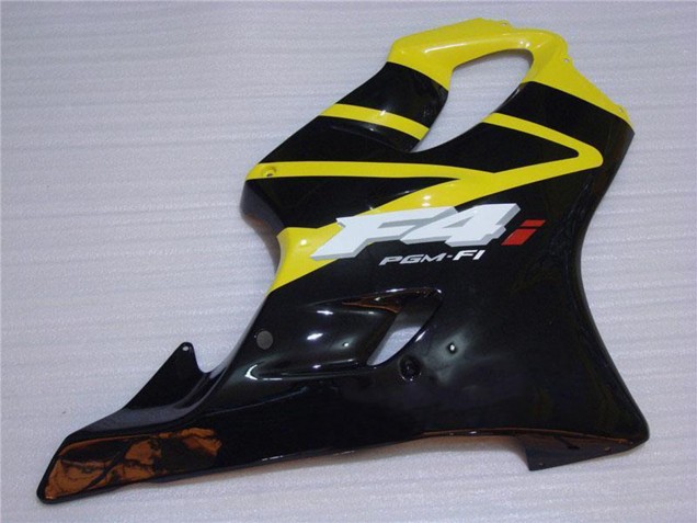 Carénage Moto Honda CBR600 F4i 2001-2003 - Jaune Noir Brillant