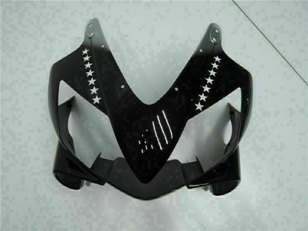 Carénages Moto Honda CBR600 F4i 2001-2003 - Noir Brillant Argent SevenStars