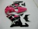 Carénages Moto Suzuki GSXR 600/750 2001-2003 - Rose Argent Noir Brillant