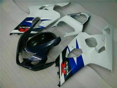 Acheter Carénages Moto Suzuki GSXR 600/750 2004-2005 - Blanc Bleu Noir Brillant Rouge