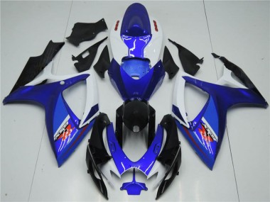 Acheter Carénage Moto Suzuki GSXR 600/750 2006-2007 - Blanc Bleu Noir Rouge
