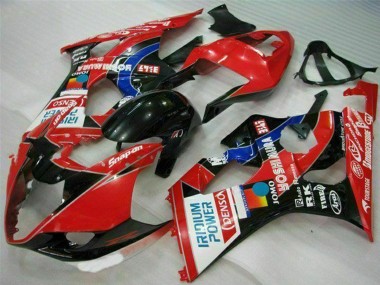 Acheter Carénages Moto Suzuki GSXR 1000 2003-2004 - Rouge Noir Bleu Yoshimura