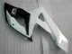 Carénages Moto Suzuki GSXR 1000 2005-2006 - Blanc Noir Brillant